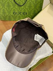 Kitlife Gucci Monogram Baseball Cap Beige with All-over Rhinestones - 5