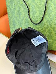 Kitlife Gucci Monogram Baseball Cap Black with All-over Rhinestones - 6