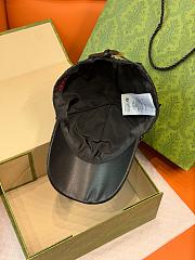 Kitlife Gucci Monogram Baseball Cap Black with All-over Rhinestones - 5