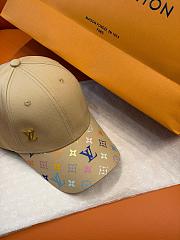 Kitlife Louis Vuitton Get Ready LV x TM Baseball Cap Beige Multicolor - 1