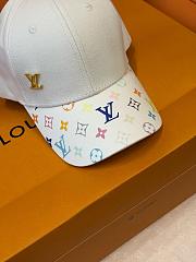 Kitlife Louis Vuitton Get Ready LV x TM Baseball Cap White Multicolor - 4