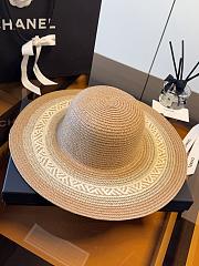 Kitlife Chanel Wide-brimmed Straw Hat - 2