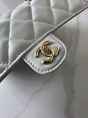 Kitlife Chanel 26A Horizontal Handle Bag White 8x25x5cm - 5