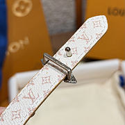 Kitlife Louis Vuitton Mini Flowergram 15mm Reversible Belt 1  - 6