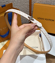 Kitlife Louis Vuitton Mini Flowergram 15mm Reversible Belt 1  - 3