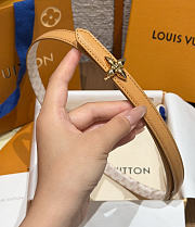 Kitlife Louis Vuitton Mini Flowergram 15mm Reversible Belt 2 - 5