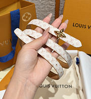 Kitlife Louis Vuitton Mini Flowergram 15mm Reversible Belt 2 - 4