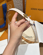 Kitlife Louis Vuitton Mini Flowergram 15mm Reversible Belt 2 - 3