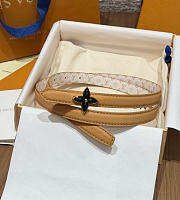 Kitlife Louis Vuitton Mini Flowergram 15mm Reversible Belt 3  - 1