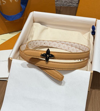Kitlife Louis Vuitton Mini Flowergram 15mm Reversible Belt 3 