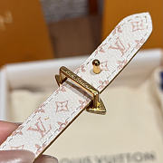 Kitlife Louis Vuitton Mini Flowergram 15mm Reversible Belt 3  - 6