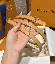 Kitlife Louis Vuitton Mini Flowergram 15mm Reversible Belt 4 - 4