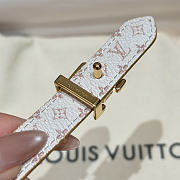 Kitlife Louis Vuitton Mini Flowergram 15mm Reversible Belt 4 - 2