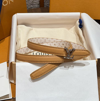 Kitlife Louis Vuitton Mini Flowergram 15mm Reversible Belt 6