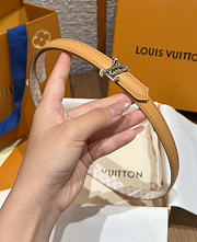 Kitlife Louis Vuitton Mini Flowergram 15mm Reversible Belt 6 - 5