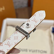 Kitlife Louis Vuitton Mini Flowergram 15mm Reversible Belt 6 - 2