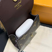 Kitlife Louis Vuitton Capybara Doll Earphone Bag Charm Brown  - 2