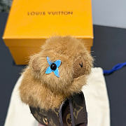 Kitlife Louis Vuitton Capybara Doll Earphone Bag Charm Brown  - 4