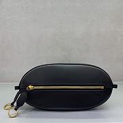 Kitlife Balenciaga Women's Bolero Bowling Bag Mini in Black 30x16×13cm - 4