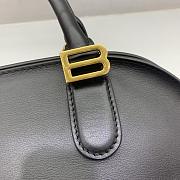Kitlife Balenciaga Women's Bolero Bowling Bag Mini in Black 30x16×13cm - 2