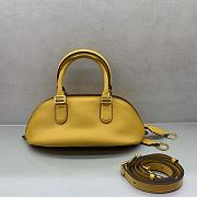 Kitlife Balenciaga Women's Bolero Bowling Bag Mini in Yellow 30x16×13cm - 1