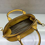 Kitlife Balenciaga Women's Bolero Bowling Bag Mini in Yellow 30x16×13cm - 2