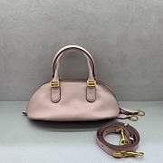 Kitlife Balenciaga Women's Bolero Bowling Bag Mini in Pink 30x16×13cm  - 1