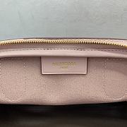 Kitlife Balenciaga Women's Bolero Bowling Bag Mini in Pink 30x16×13cm  - 3