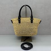 Kitlife Balenciaga Women's Le City Basket Small in Natural/Black 27x20x11cm - 6