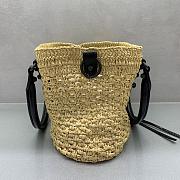 Kitlife Balenciaga Women's Le City Basket Small in Natural/Black 27x20x11cm - 3