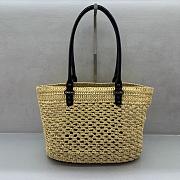 Kitlife Balenciaga Women's Le City Basket Medium in Natural/Black 33x27x13cm - 6