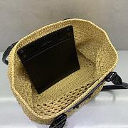 Kitlife Balenciaga Women's Le City Basket Medium in Natural/Black 33x27x13cm - 2