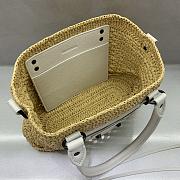 Kitlife Balenciaga Women's Le City Basket Small in Natural/White 27x20x11cm - 3