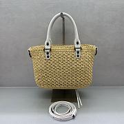 Kitlife Balenciaga Women's Le City Basket Small in Natural/White 27x20x11cm - 4