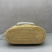 Kitlife Balenciaga Women's Le City Basket Small in Natural/White 27x20x11cm - 2