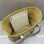 Kitlife Balenciaga Women's Le City Basket Medium in Natural/White 33x27x13cm - 3