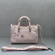 Kitlife Balenciaga Small Graffiti Motorcycle Bag Pink 30x13x20cm - 5
