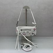 Kitlife Balenciaga Le City Mini White Graffiti Bag 24x13cm - 1