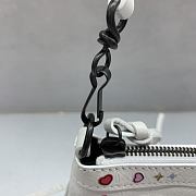 Kitlife Balenciaga Le City Mini White Graffiti Bag 24x13cm - 6