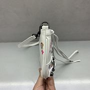 Kitlife Balenciaga Le City Mini White Graffiti Bag 24x13cm - 5
