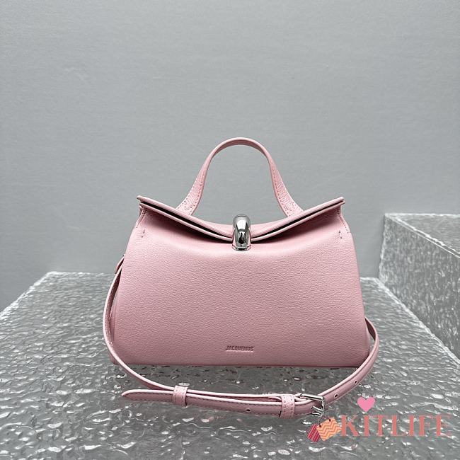 Kitlife Jacquemus The Small Valérie Bag Pink 24x14x7.5cm  - 1
