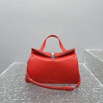 Kitlife Jacquemus The Small Valérie Bag Red 24x14x7.5cm