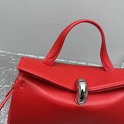 Kitlife Jacquemus The Small Valérie Bag Red 24x14x7.5cm - 4