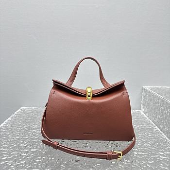 Kitlife Jacquemus The Small Valérie Bag Brown 24x14x7.5cm 