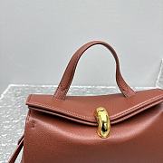 Kitlife Jacquemus The Small Valérie Bag Brown 24x14x7.5cm  - 6