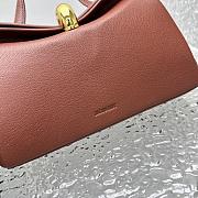 Kitlife Jacquemus The Small Valérie Bag Brown 24x14x7.5cm  - 2