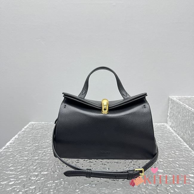 Kitlife Jacquemus The Small Valérie Bag Black 24x14x7.5cm  - 1