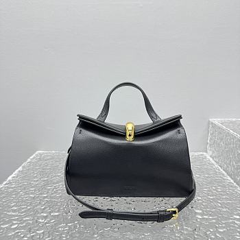 Kitlife Jacquemus The Small Valérie Bag Black 24x14x7.5cm 