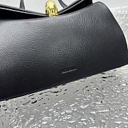 Kitlife Jacquemus The Small Valérie Bag Black 24x14x7.5cm  - 4