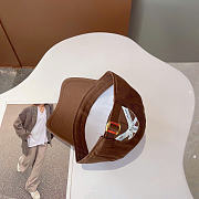 Kitlife Celine Triomphe Baseball Cap in Brown Cotton - 5
